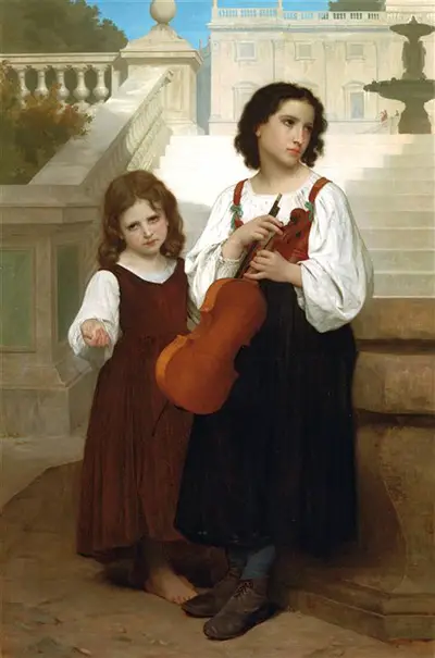 Far from Home William-Adolphe Bouguereau